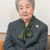 白寿の99歳の誕生日を迎えられた三笠宮妃百合子さま（宮内庁提供）