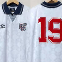 復活希望の襟付きデザイン！イングランド代表「1990イタリアW杯」ユニフォーム
