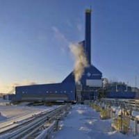 石油・天然ガス開発事業「サハリン1」の施設（エクソンネフテガス提供・共同）