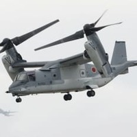 陸上自衛隊の輸送機V22オスプレイ＝2020年11月、千葉県木更津市
