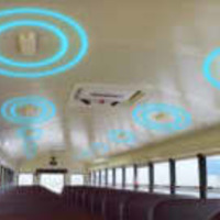三洋貿易が導入する子どもの車内置き去り検知システムのイメージ（三洋貿易提供）