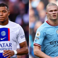 ハーランド エムバペ】ICONS エムバペ ハーランド 直筆サイン フォト