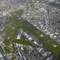 八尾空港＝2017年、大阪府八尾市