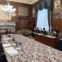 安倍元首相の国葬について検証する衆院の協議会＝10日午後、国会