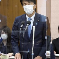 衆院法務委員会で所信表明する斎藤法相＝15日午前