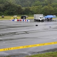 ゴーカートがコース外の子どもらに突っ込む事故が起きたイベント会場＝9月18日