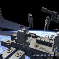 メタバースの宇宙遊泳（バスキュール提供）