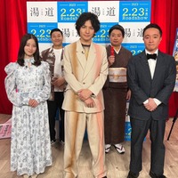 「出張！俳句の真夏井先生」（左から）橋本環奈、長田庄平、生田斗真、松尾駿、濱田岳（C）フジテレビ