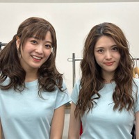 工藤美桜、松村沙友理 （C）日本テレビ