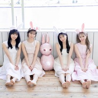 （左から）蟹沢萌子、冨田菜々風、鈴木瞳美、谷崎早耶／モデルプレス独占カット （提供写真）