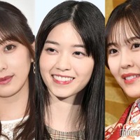 与田祐希、西野七瀬、佐藤璃果（C）モデルプレス