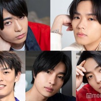 （左上から時計回りに）豊田裕大、川村壱馬、井上祐貴、曽田陵介、日向亘（C）モデルプレス