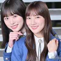 モデルプレスのインタビューに応じた日向坂46河田陽菜、高橋未来虹（C）モデルプレス