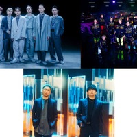 （上段左から）Travis Japan、THE RAMPAGE from EXILE TRIBE（下段左から）大野雄大、花村想太（提供写真）