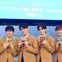 「DXTEEN Debut SP Event『Brand New DXTEEN’s Day』」に登場した（左から）田中笑太郎、平本健、大久保波留、谷口太一、寺尾香信、福田歩汰／DXTEEN（C）モデルプレス