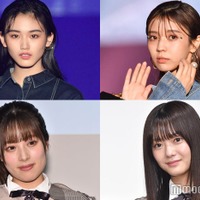 （上段左から）小林由依 、山崎天（下段左から）齋藤冬優花、田村保乃（C）モデルプレス