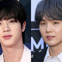 JIN。SUGA／photo by Getty Images