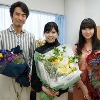 眞島秀和、西野七瀬、香椎由宇（C）日本テレビ