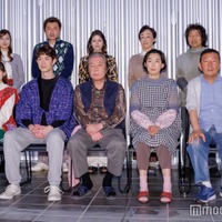 （上段左から）恒松祐里、山内圭哉、真木よう子、キムラ緑子、みのすけ（下段左から）伊藤沙莉、宮沢氷魚、古田新太、江口のりこ、鄭義信氏（C）モデルプレス