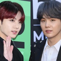 JUNG KOOK（ジョングク）、SUGA／Photo by Getty Images