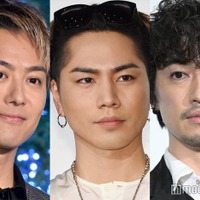 TAKAHIRO、登坂広臣、斎藤工(C)モデルプレス