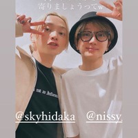 SKY-HI、Nissy/SKY-HI Instagramストーリーズより