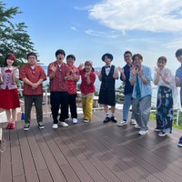 (左から)松田好花、天野ひろゆき、タイムマシーン3号/山本浩司・関太、柳原可奈子、北山宏光、なすなかにし/中西茂樹・那須晃行、平祐奈、二階堂高嗣(C)フジテレビ
