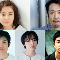 （左上から時計回りに）石田ゆり子、岡部たかし、仲野太賀、森田望智、上川周作（提供写真）