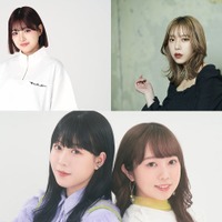 (左上から時計回りで)MINAMI、タナカガ、むくえな(提供写真)