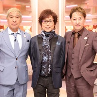 （左から）松本人志、つんく♂、中居正広（C）フジテレビ