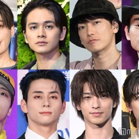 (上段左から時計回り)八木勇征、北村匠海、佐藤健、菅田将暉、高橋文哉、横浜流星、西洸人、SHUNTO (C)モデルプレス