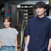 森七菜、間宮祥太朗「真夏のシンデレラ」第7話より(C)フジテレビ