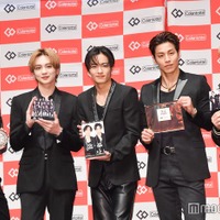 新CM発表会に登壇したTHE RAMPAGE/(左から)陣、吉野北人、川村壱馬、RIKU、浦川翔平(C)モデルプレス