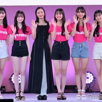 関谷瑠紀、高比良由菜、広瀬すず、竹下優名、松本麗世、宮迫翠月(C)モデルプレス