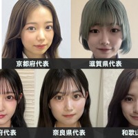 「女子高生ミスコン2023」関西エリアの代表者