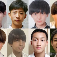 「男子中学生ミスターコン2023」西日本ブロックBの候補者の一部