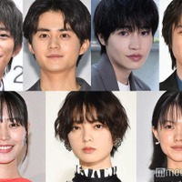 (上段左から)加藤清史郎、鈴鹿央士、西垣匠、細田佳央太(下段左から)南沙良、平手友梨奈、志田彩良(C)モデルプレス