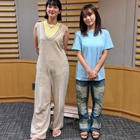 長屋晴子、森七菜（C）ニッポン放送