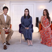 (左から)沢村一樹、水野美紀、みちょぱ(池田美優)(C)フジテレビ