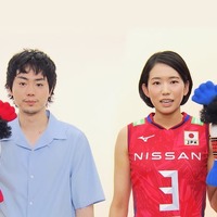 菅田将暉、古賀紗理那選手(C)フジテレビ