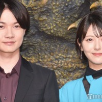 「ゴジラ-1.0」完成報告会見に出席した神木隆之介、浜辺美波（C）モデルプレス