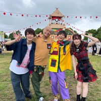 深澤辰哉、あばれる君、松丸亮吾、高橋ひかる(C)TV Tokyo・Pokemon・ShoPro(C)Nintendo・Creatures・GAME FREAK・TV Tokyo・ShoPro・JR Kikaku(C)Pokemon