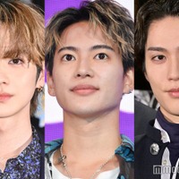 吉野北人、三山凌輝、藤原樹 (C)モデルプレス