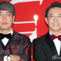 「カルティエ」オープニングレセプションに登場した小木博明、矢作兼(C)モデルプレス