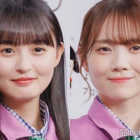 新CM発表会に出席した遠藤さくら、田村真佑(C)モデルプレス