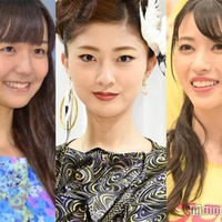 宮崎由加、熊井友理奈、矢島舞美（C）モデルプレス