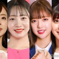 (左から)斎川村真洋、能條愛未、和田まあや、斎藤ちはる(C)モデルプレス