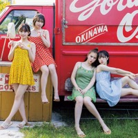 森日菜美、えなこ、村重杏奈、なえなの/撮影:LUCKMAN、藤本和典