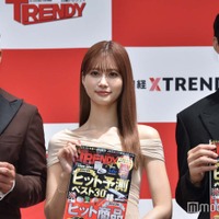 松田力也選手、生見愛瑠、佐野勇斗(C)モデルプレス