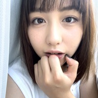 モデルプレスのインタビューに応じた松田杏咲さん(提供写真)